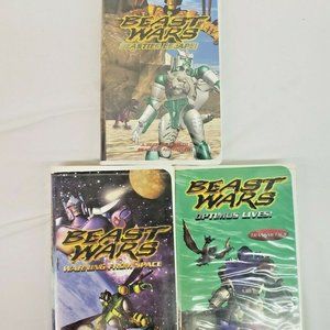 BEAST WARS VHS (3 LOT)